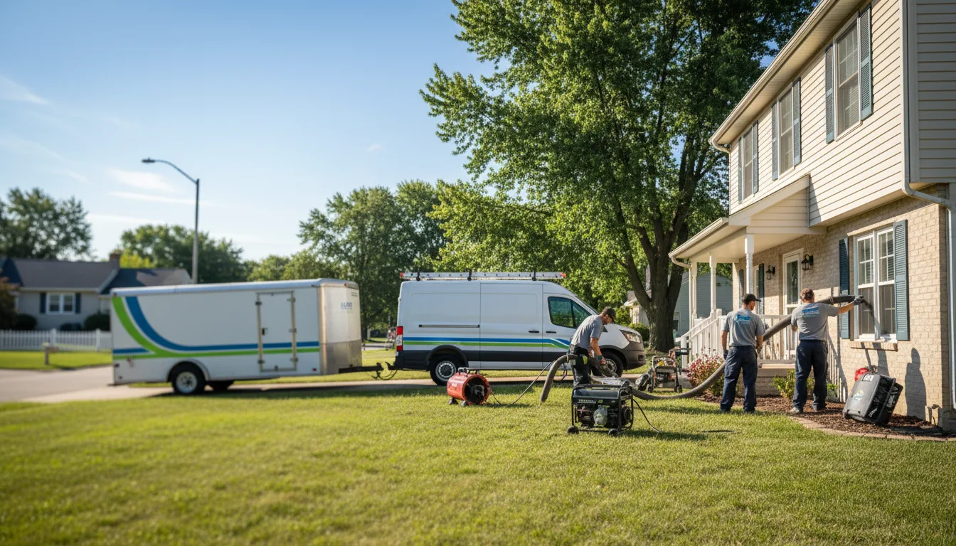 Flooded Basement Restoration And Cleanup With Repair in Alda, NE near me
